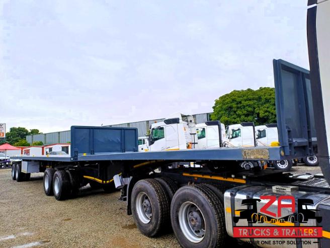 2018 HENRED FRUEHAUF SUPERLINK FLAT DECK TRAILER