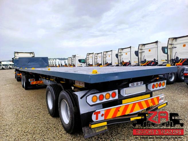 2018 HENRED FRUEHAUF SUPERLINK FLAT DECK TRAILER