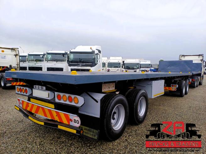 2018 HENRED FRUEHAUF SUPERLINK FLAT DECK TRAILER