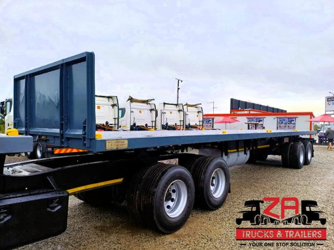 2018 HENRED FRUEHAUF SUPERLINK FLAT DECK TRAILER