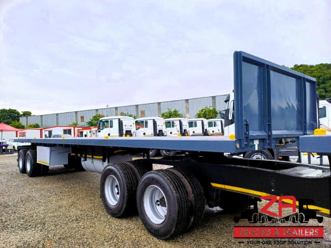 2018 HENRED FRUEHAUF SUPERLINK FLAT DECK TRAILER