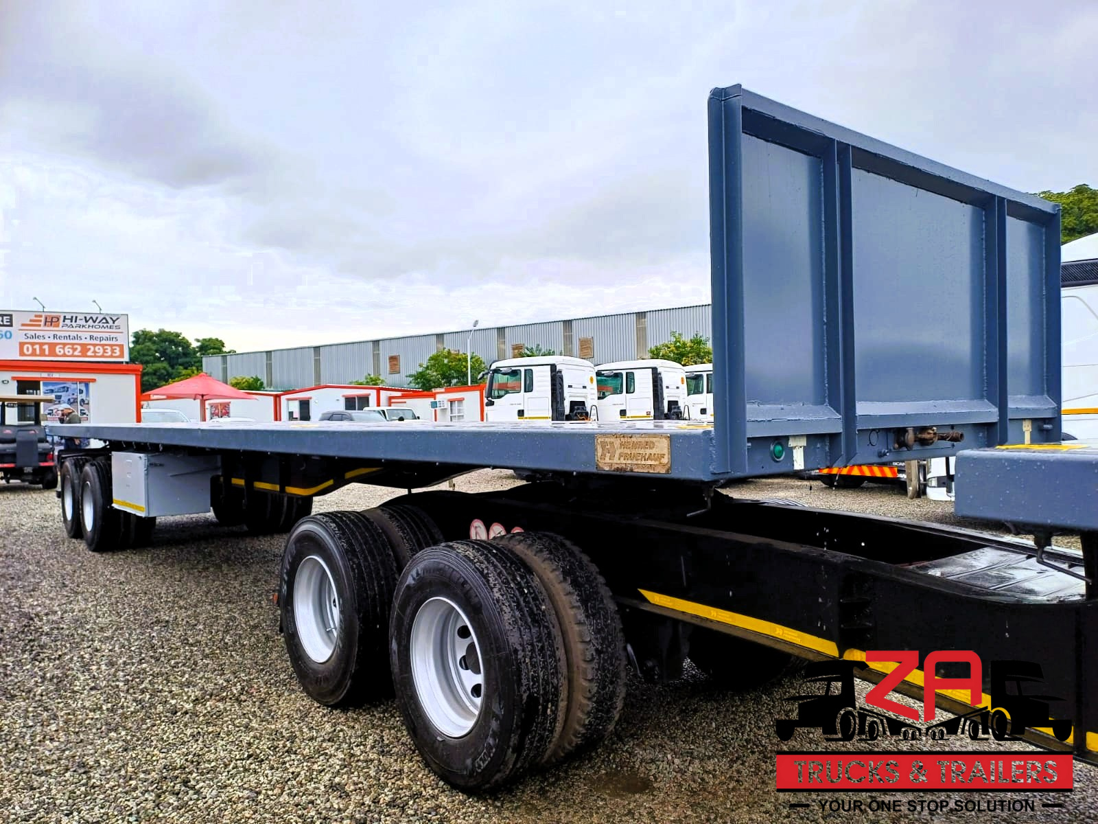 2018 HENRED FRUEHAUF SUPERLINK FLAT DECK TRAILER [#52892]