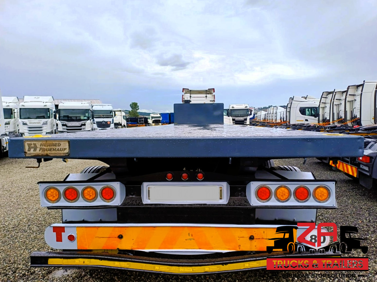 2018 HENRED FRUEHAUF SUPERLINK FLAT DECK TRAILER [#52892]