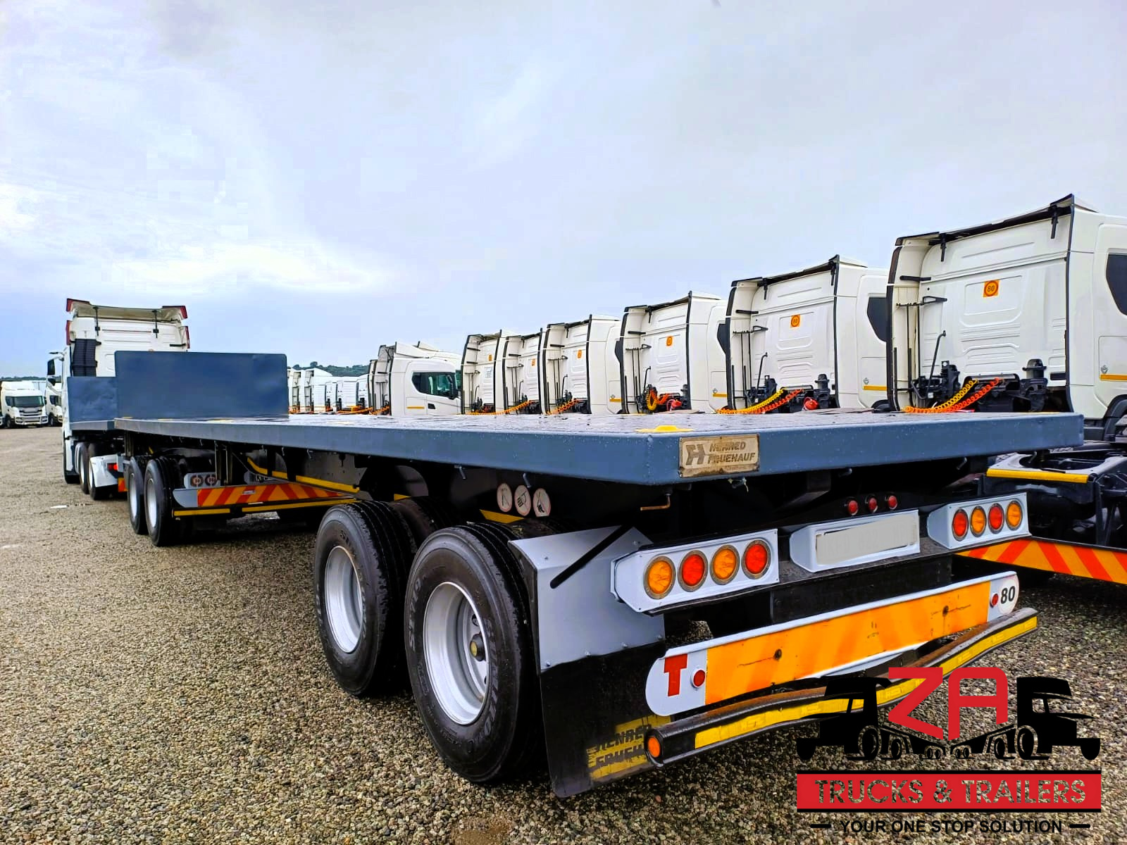 2018 HENRED FRUEHAUF SUPERLINK FLAT DECK TRAILER [#52892]