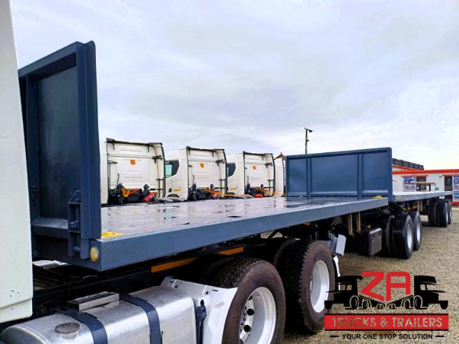 2018 HENRED FRUEHAUF SUPERLINK FLAT DECK TRAILER