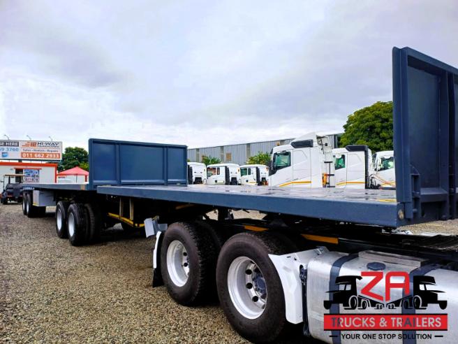 2018 HENRED FRUEHAUF SUPERLINK FLAT DECK TRAILER