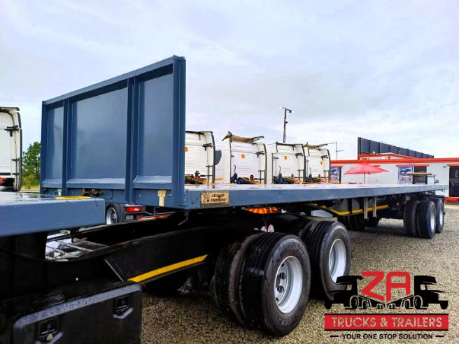 2018 HENRED FRUEHAUF SUPERLINK FLAT DECK TRAILER