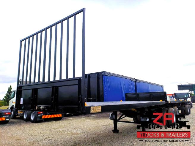 2018 HENRED FRUEHAUF SUPERLINK FLAT DECK TRAILER