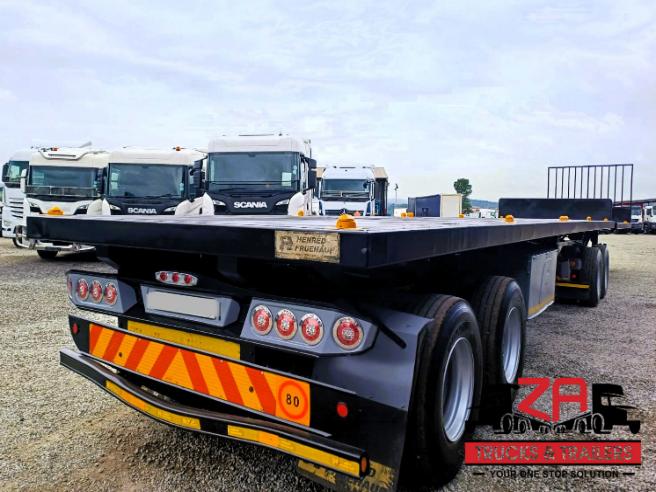 2018 HENRED FRUEHAUF SUPERLINK FLAT DECK TRAILER
