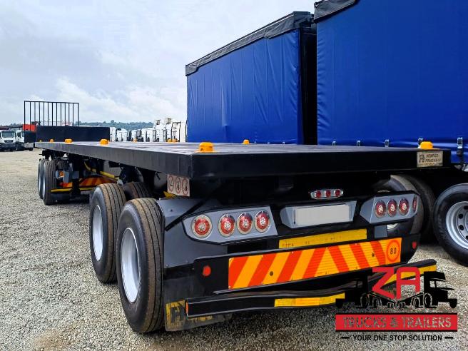 2018 HENRED FRUEHAUF SUPERLINK FLAT DECK TRAILER