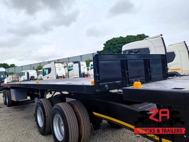 2018 HENRED FRUEHAUF SUPERLINK FLAT DECK TRAILER