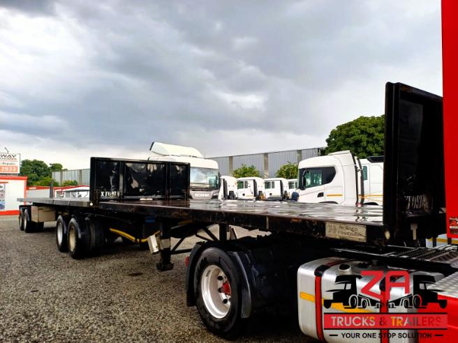 2018 HENRED FRUEHAUF SUPERLINK FLAT DECK TRAILER