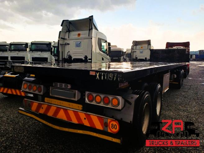 2018 HENRED FRUEHAUF SUPERLINK FLAT DECK TRAILER