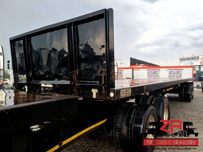 2018 HENRED FRUEHAUF SUPERLINK FLAT DECK TRAILER