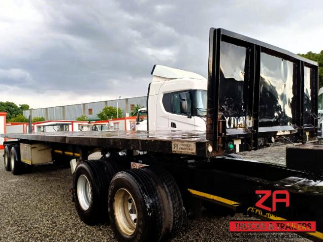 2018 HENRED FRUEHAUF SUPERLINK FLAT DECK TRAILER