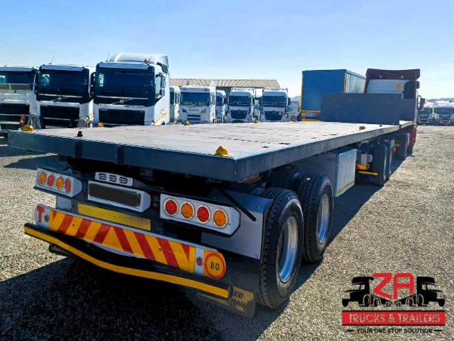 2018 HENRED FRUEHAUF SUPERLINK FLAT DECK TRAILER