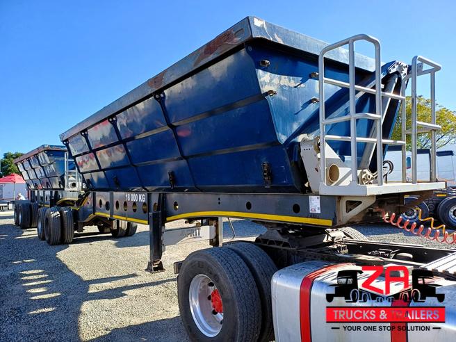 2019 AFRIT 40 CUBE SIDE TIPPER TRAILER