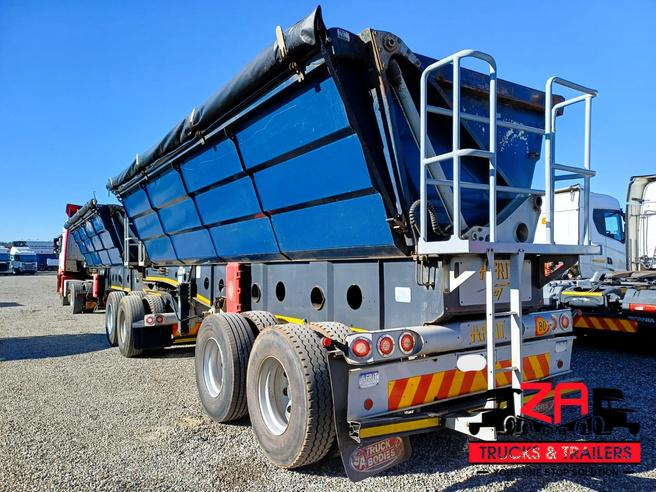 2019 AFRIT 40 CUBE SIDE TIPPER TRAILER