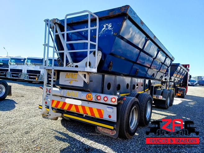 2019 AFRIT 40 CUBE SIDE TIPPER TRAILER