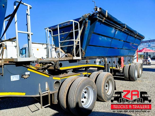 2019 AFRIT 40 CUBE SIDE TIPPER TRAILER