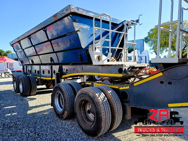 2019 AFRIT 40 CUBE SIDE TIPPER TRAILER