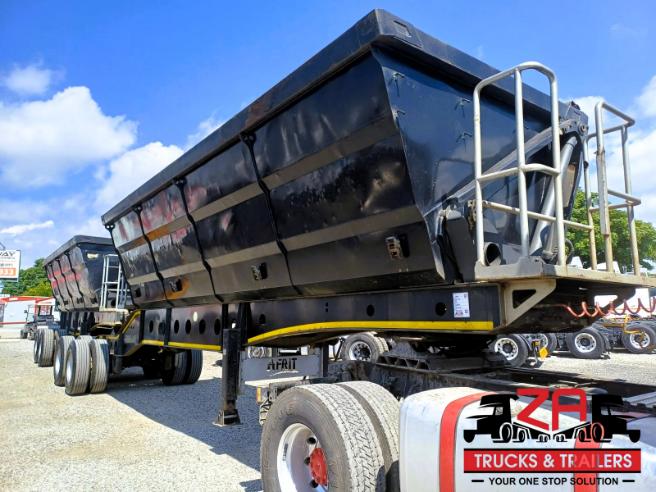 2018 AFRIT 45 CUBE SIDE TIPPER TRAILER
