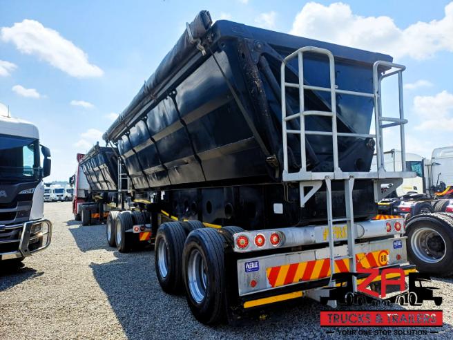 2018 AFRIT 45 CUBE SIDE TIPPER TRAILER