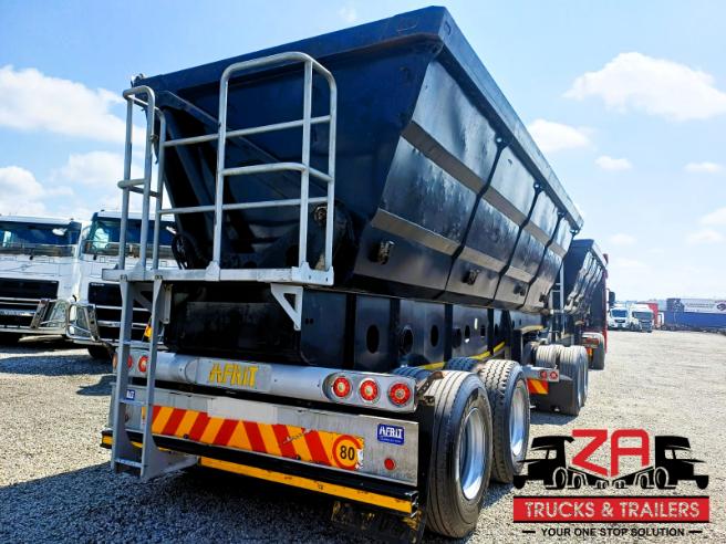 2018 AFRIT 45 CUBE SIDE TIPPER TRAILER
