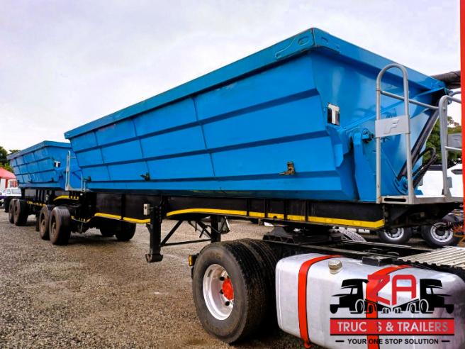2022 SA TRUCK BODIES 45 CUBE SIDE TIPPER TRAILER