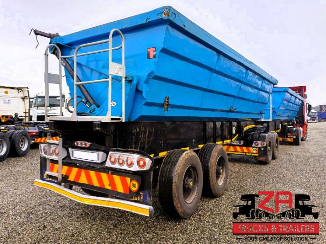 2022 SA TRUCK BODIES 45 CUBE SIDE TIPPER TRAILER