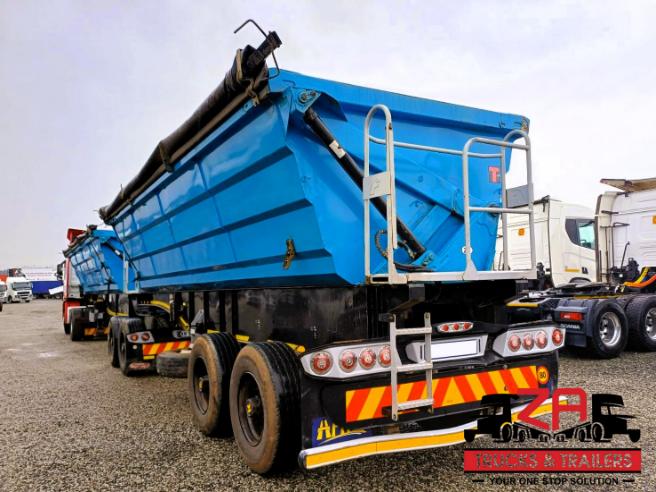 2022 SA TRUCK BODIES 45 CUBE SIDE TIPPER TRAILER