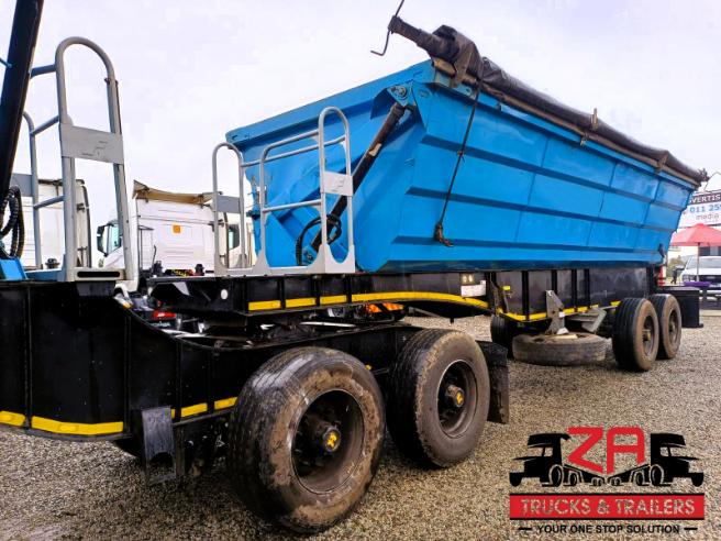 2022 SA TRUCK BODIES 45 CUBE SIDE TIPPER TRAILER