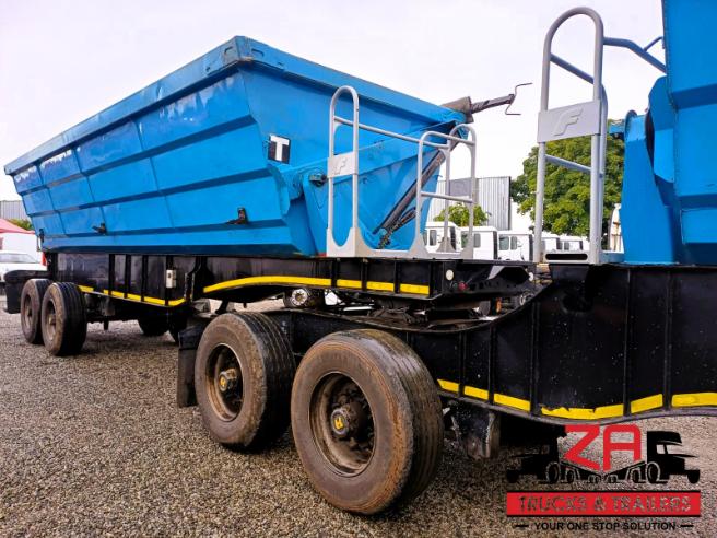 2022 SA TRUCK BODIES 45 CUBE SIDE TIPPER TRAILER