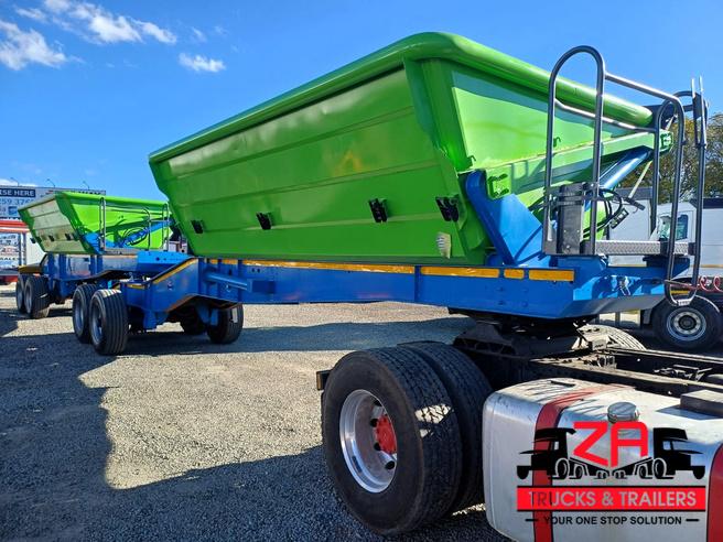 2020 LEADER 20 CUBE SIDE TIPPER TRAILER