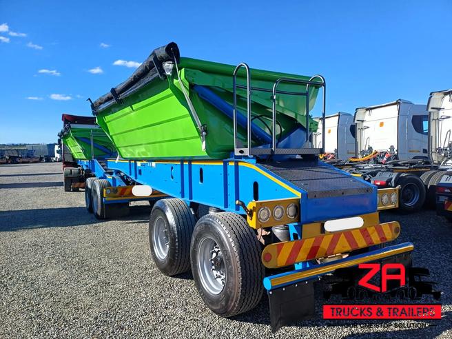 2020 LEADER 20 CUBE SIDE TIPPER TRAILER