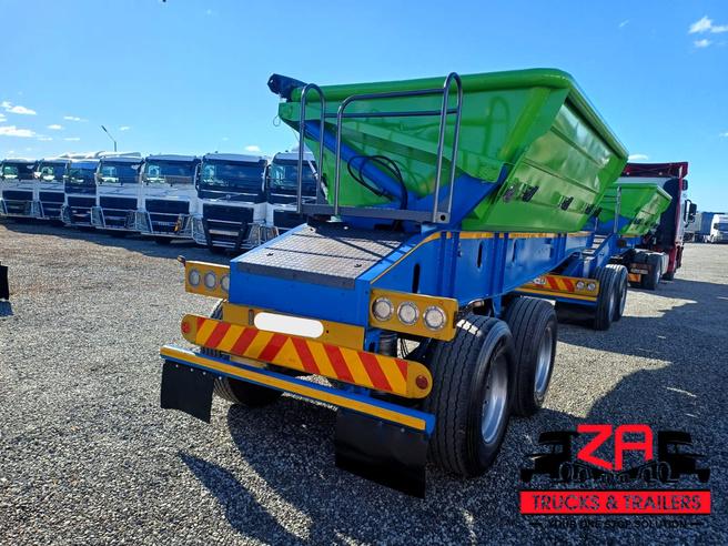 2020 LEADER 20 CUBE SIDE TIPPER TRAILER