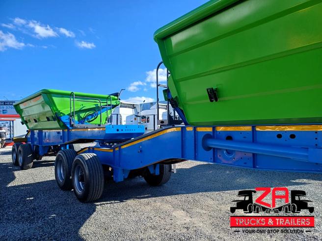 2020 LEADER 20 CUBE SIDE TIPPER TRAILER