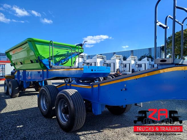 2020 LEADER 20 CUBE SIDE TIPPER TRAILER