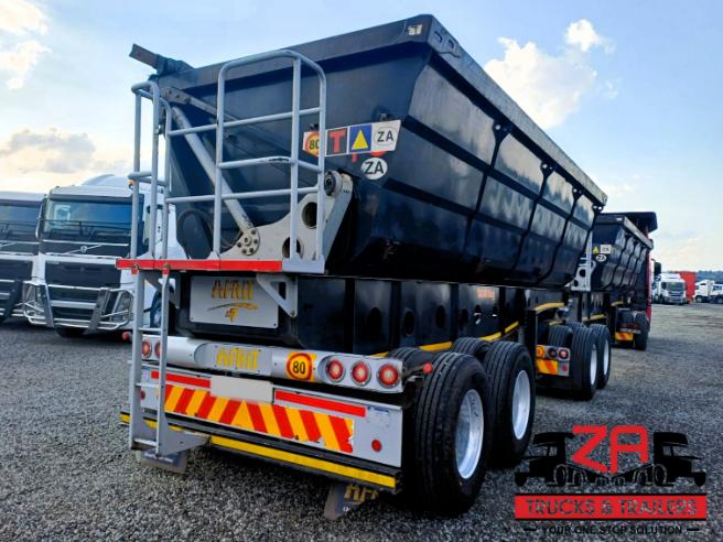 2021 AFRIT 45 CUBE SIDE TIPPER TRAILER