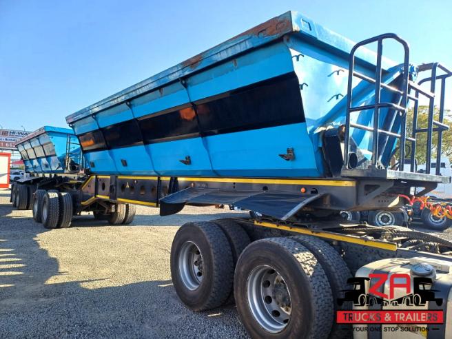 2018 AFRIT 40 CUBE SIDE TIPPER TRAILER