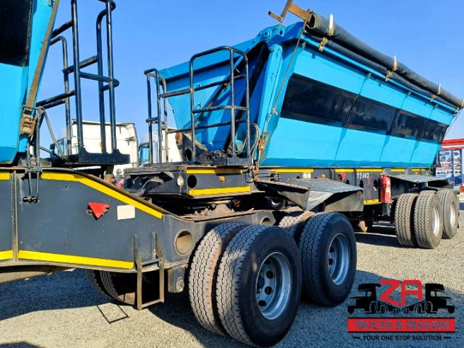 2018 AFRIT 40 CUBE SIDE TIPPER TRAILER