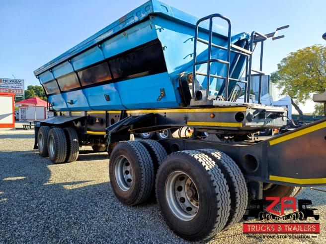2018 AFRIT 40 CUBE SIDE TIPPER TRAILER