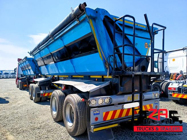2018 AFRIT 40 CUBE SIDE TIPPER TRAILER