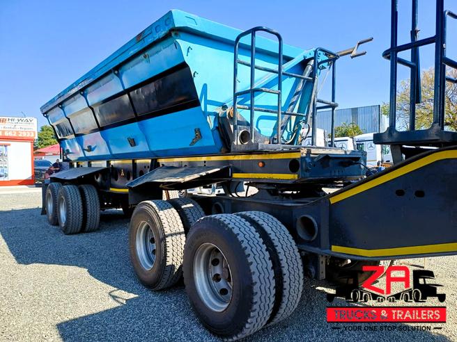 2018 AFRIT 40 CUBE SIDE TIPPER TRAILER