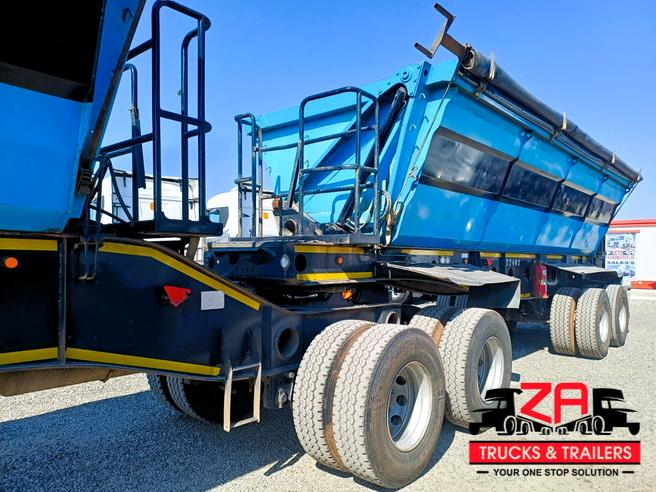 2018 AFRIT 40 CUBE SIDE TIPPER TRAILER