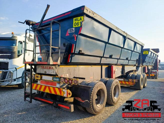 2021 TRAILMAX 45 CUBE SIDE TIPPER TRAILER