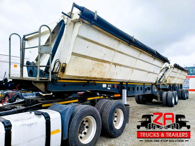 2017 AFRIT 40 CUBE SIDE TIPPER TRAILER