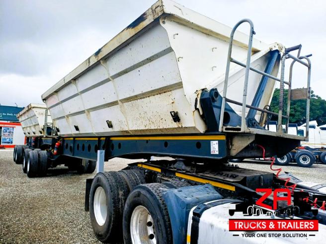 2017 AFRIT 40 CUBE SIDE TIPPER TRAILER