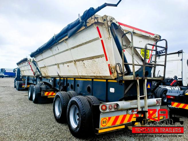2017 AFRIT 40 CUBE SIDE TIPPER TRAILER