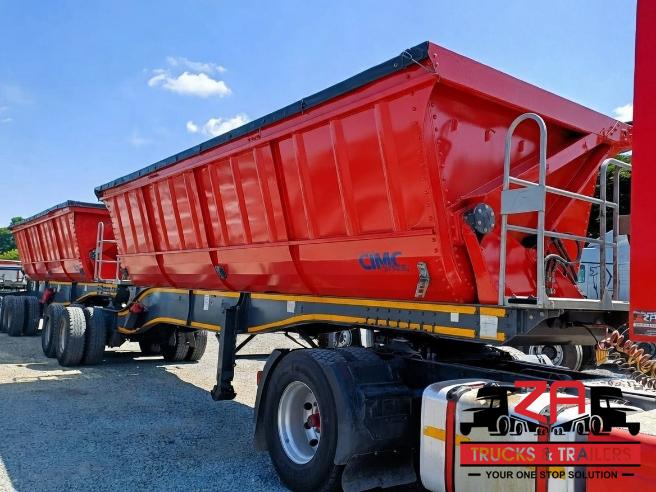 2021 CIMC 40 CUBE SIDE TIPPER TRAILER
